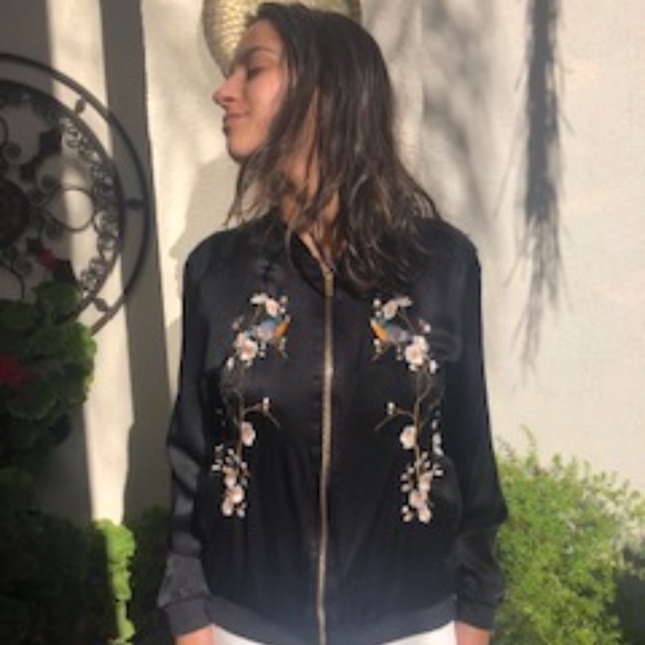 Black Embroidered Jacket - Picture 3 of 3